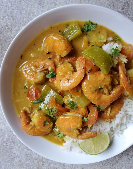 Jamaican Shrimp Curry