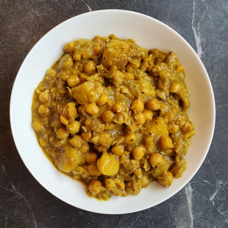Trinidad Chickpea Curry