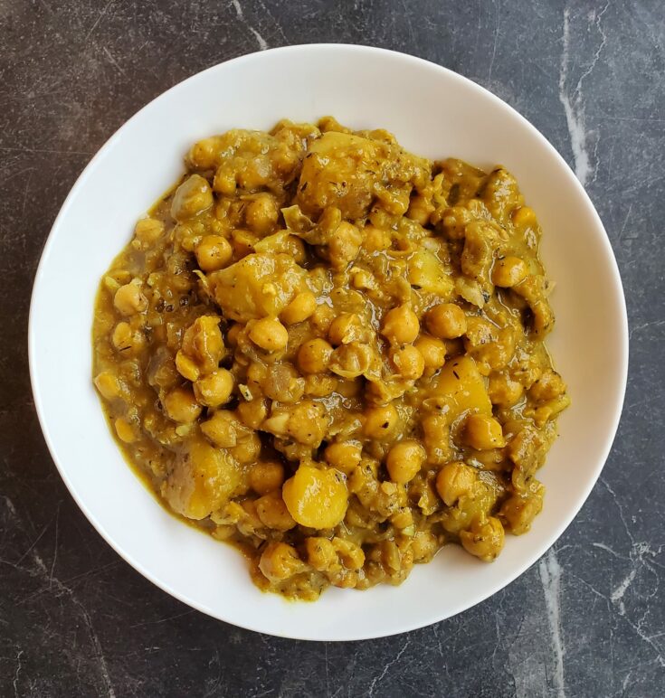 Trinidad Chickpea Curry